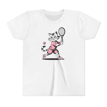 Tennis Cat Kids Tee