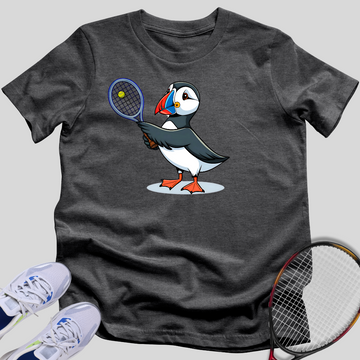 Puffin Tennis Player T-Shirt