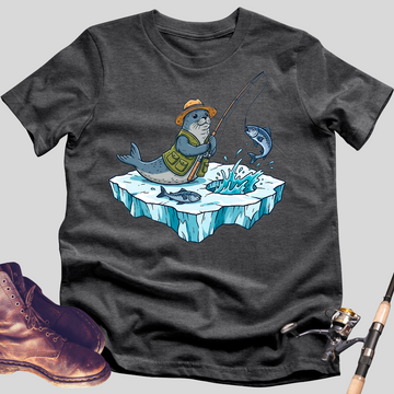Ice Fisher Seal T-Shirt