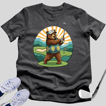 Golf Pro Bear T-Shirt