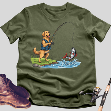 Golden Retriever's Catch T-Shirt