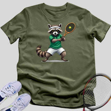 Raccoon Net Master T-Shirt