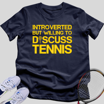 Introverted Tennis Player T-Shirt