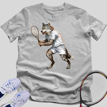 Intense Tennis Wolf T-Shirt