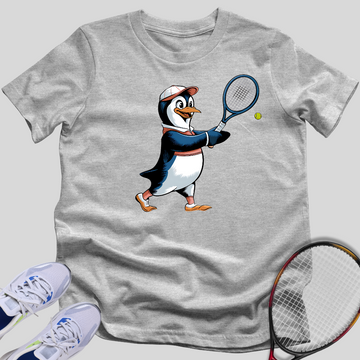 Tennis Penguin T-Shirt