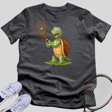 Sea Turtle Tennis Player T-Shirt