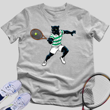 Black Panther On The Court T-Shirt