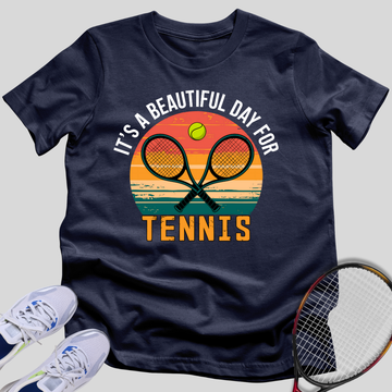 Beautiful Day for Tennis T-Shirt