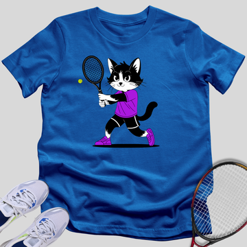 Tennis Cat T-Shirt