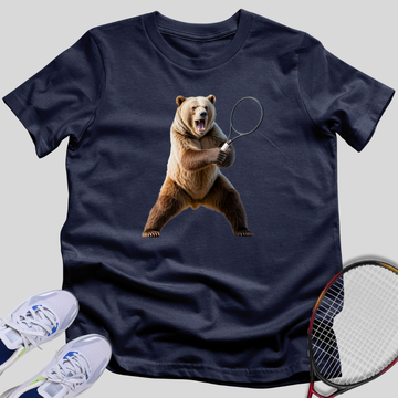 Spirit Bear Tennis Player T-Shirt