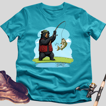 Black Bear's Catch T-Shirt