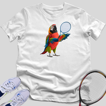 Tennis Parrot T-Shirt